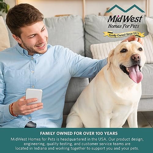 MidWest Homes for Pets Small QuietTime Deluxe Gray Ombré Swirl Plush Pet Bed, Machine Washable, Non-Skid Bottom, Soft Crate Mat for 24-inch Crates