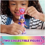 Gabby's Dollhouse Celebration Party Bus, Transforming Playset with Gabby & DJ Catnip Toy Figures & Dollhouse Accessories, Kids Toys for Ages 3 and Up