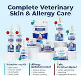 Vetnique Dermabliss Chlorhexidine for Dogs Skin Health Antibacterial Wipes for Dogs for Infections, Irritation & Redness Relief (Skin Wipes, 50 Count)