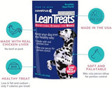 Nutrisential Lean Treats for Dogs - Soft Dog Treats for Small & Medium Dogs - Nutritional Low Fat Bite Size K9 Treats - Chicken Flavor - 12 Pack - 4oz