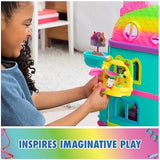 Gabby's Dollhouse, Cakey’s Fruit Smoothie Balcony Playset, 8-Pcs with Toy Figures, Dollhouse Accessories & Sensory Play, Kids Toys for Girls & Boys 3+