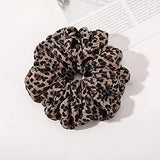 Scrunchies Hair Ties for Women Big Silk Satin Scrunchie Large Oversized Ligas Para el Cabello De Mujer Decorations Cute Jumbo Coth Ponytail Hair Scrunchy Giant Purple Hair Accessories Gift for Girls