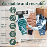 Reusable Dog Diapers Male, Premium Washable Belly Bands for Male Dogs Extra Small, Pack of 5, High Absorbing Male Dog Wraps for Doggie & Puppy in Incontinence or Excitable Urination and Training(XS)