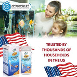11 in 1 Aquarium Test Strips - Fish Tank Water Testing Kit with Ammonia Test Strips for Fish Tank (150 Strips) & eBook | Includes 50 Ammonia Strips, Thermometer, & Test Kit for Ponds & All Fish Tanks