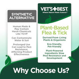 Vet’s Best Indoor Flea and Tick Spray – Dog Flea and Tick Treatment for Home, Plant-Based Formula with Natural Oils, Kills Fleas, Eggs & Ticks on Contact, Made in USA, 32 oz