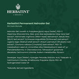 Herbatint Permanent Haircolor Gel, 6N Dark Blonde, Alcohol Free, Vegan, 100% Grey Coverage - 4.56 oz (3 Pack)