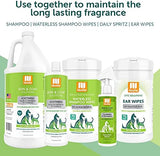Nootie Aloe&Oatmeal Pet Shampoo for Sensitive Skin-Long lasting Cucumber Melon Shampoo-Helps Relieve Dry Itchy Skin for Dogs&Cat-Natural Ingredient-Soap Paraben&Sulfate Free-Cleans Conditions-1 Gallon