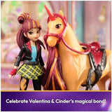 Unicorn Academy, Valentina & Cinder with 2 Accessories & Hair Tool, Dolls & Unicorn Toys for Girls Ages 4 and up