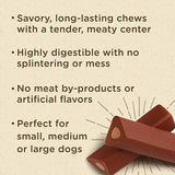 Rachael Ray Nutrish Soup Bones Dog Treats, Beef & Barley Flavor, 3 Bones (Pack of 8)
