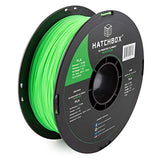 HATCHBOX 1.75mm Neon Green PLA 3D Printer Filament, 1 KG Spool, Dimensional Accuracy +/- 0.03 mm, 3D Printing Filament
