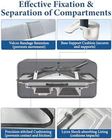 Starlink Gen 2 Carrying Case，Outdoor Travel Case for Standard Starlink V2 Accessories ，Semi-Rigid EVA ，Compact Interior，Large Capacity（Holds Starlink V2 Dish & Router & Cable & Mount & Power Supply ）