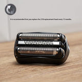 2Pack 21B S3 Electric Replacement Shaver Head Accessories for Series 3 Shaving Razor Head, Suitable for Braun S3 3040s 3000s 3050cc 3010s 3070cc 3080s 3090s 310s 3020s 330s 380s-4, 3090cc Etc