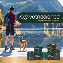 Load image into Gallery viewer, VetriScience Calm &amp; Confident Chews, Composure Clinically Tested Calming and Anxiety Supplement for Dogs, Reduce Stress and Fear, Ideal for Thunderstorms, Fireworks and Travel, Bacon, 120 Count
