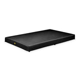 K9 Ballistics Tough Ripstop Orthopedic Crate Bed - Thick, Durable XL Kennel Pad with Washable Cover for Extra Large Dogs, 47 x 29 fits 48” Wire Crate, Obsidian Black
