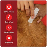 Ultra Flea and Tick Prevention for Dogs - Dog and Puppy Treatment and Control - Mosquito Repellent - XL, Fast Acting Waterproof Topical Drops, 6 Month Supply