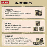 POP MART The Monsters x Kow Yokoyama Ma.K. Blind Box Figures, Random Design Box Toys for Modern Home Decor, Collectible Toy Set for Desk Accessories, 1PC