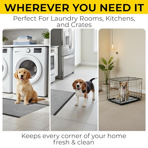 Glad for Pets Black Charcoal Puppy Pads, 23"x23" Disposable Training Pads That Absorb Urine & Neutralize Odor with Activated Carbon - 100 Count