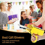 RUVINCE Money Gun Shooter Money Gun for Movies That Look Real, Prop Gun Make it Rain, Handheld Cash Gun for Game Movies Party