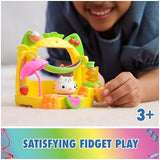 Gabby's Dollhouse, Cakey’s Fruit Smoothie Balcony Playset, 8-Pcs with Toy Figures, Dollhouse Accessories & Sensory Play, Kids Toys for Girls & Boys 3+