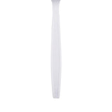 Karat U3530W 7" Poly-Wrapped Heavy-Weight Disposable Fork, White (Pack of 1000)
