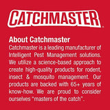 Instant Kill Mouse Snap Traps by Catchmaster - 72 Count, Ready for Use Indoors & Outdoors. Wood Double-Tension Springs Weather-Resistant Corrosion-Resistant Disposable Poison-Free Non-Toxic