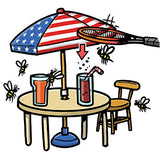 The Executioner USA Patriot Limited Edition Fly Swat Wasp Bug Mosquito Swatter Zapper