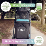 PETIQUE Pet & Pets Double Decker Pet Stroller, 11.53 Pound, Teal