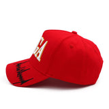 Rivanoer Trump Hat MAGA Hat Trump Merchandise Make America Great Again hat Trump 2024 Embroidered Adjustable Baseball Cap