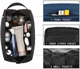 Vorspack Travel Toiletry Bag for Men - Hanging Toiletries Bag Water Resistant Dopp Kit Travel Bag for Toiletries Accessories