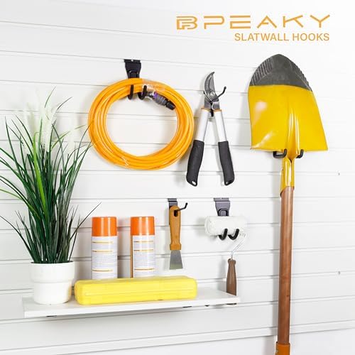 20-PC Multi Sizes Slatwall Hooks, Slatwall Accessories, Slat Wall Accessory, Slat Wall Hanging Hooks and Hangers