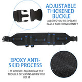 Leetye Mei Gait Belts Transfer Gait Belt for Seniors with 7 Handles, Gate Belt for Elderly Lift Belts with Quick Release Buckle Anti-Slip Function Prevents Patient from Shifting More Effectively