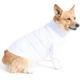 PlayaPup Dog Sun Shirt, USA Made (UPF 50+), True White, X-Small
