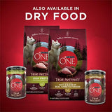Purina ONE True Instinct Classic Ground Grain-Free Formulas With Real Turkey and Venison, and With Real Chicken and Duck High Protein Wet Dog Food Variety Pack - (Pack of 6) 13 oz. Cans