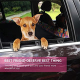 2PCS Car Door Protector for Dogs Pet Car Door Cover-Waterproof Scratchproof Nonslip Durable Car Door Protector, Machine Washable Pet Vehicle Door Guard (2 Packs Universal Fit)