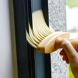 1pc Versatile Groove Cleaning Brush - Ideal for Windows, Desks & Kitchens - Durable Plastic, Perfect for Home & Hotel Use