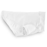 PlayaPup Dog Sun Shirt, USA Made (UPF 50+), True White, X-Small