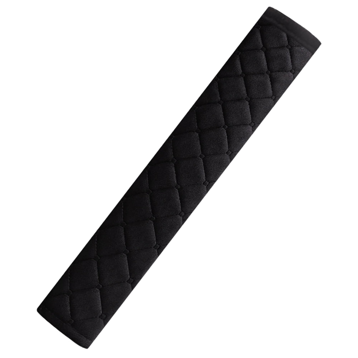 HighnessHwoo Extra Long Seatbelt Covers for Adults Kids Women & Men, Soft Car Seat Belt Strap Cushion for Sedan, SUV, Trucks, Shoulder Neck Chest Protector Pads, Auto Accessories, 1pc, Black, 19.5in