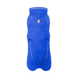 Ruffwear, Vert Dog Winter Jacket, Insulated Waterproof Dog Coat with Harness Leash Portal, Breathable Design with Leg Loops, Windproof Extended Coverage, Reflective Trim, Blue Pool, Large