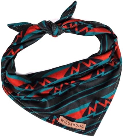 Wilderdog Dog Bandana with Lightweight Quick Drying Poly-Blend Mesh Material in Olive