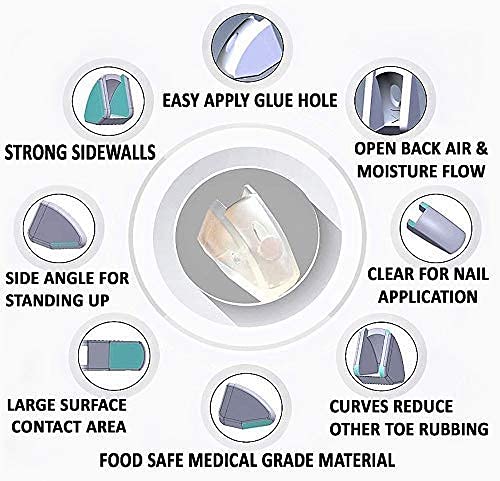 TAKTIKAL Dr. McHenry's Dog Toe Treads, Set of 24, Adhesive, Cleaning Brush, Increased Traction, Mobility Support, Large Kit- Weight: 40-60 lbs. Net Weight 1.6 oz.