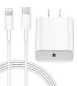 iPhone 14 13 12 Charger Fast Charging 20W PD USB C Wall Charger with 6FT Fast Charging Cable Compatible iPhone 14/13/12/11/Pro/Pro Max/Mini/Xs Max/XR/X, iPad