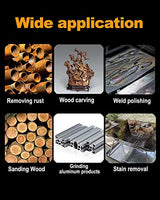 Rocaris 300 Pack Wire Brushes Set, Steel Wire Wheels Pen Brushes Set Kit Accessories for Rotary Tool