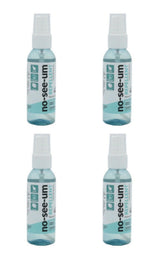 Natural No-See-Um Mist (4 Pack) | Non-Greasy Formula | Organic Essential Oil Blend Safe for The Whole Family