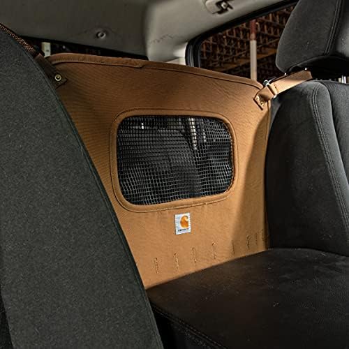 Carhartt Universal Nylon Duck Pet Barrier, Durable Pet Barrier with Rain Defender Durable Water Repellent, Carhartt Brown