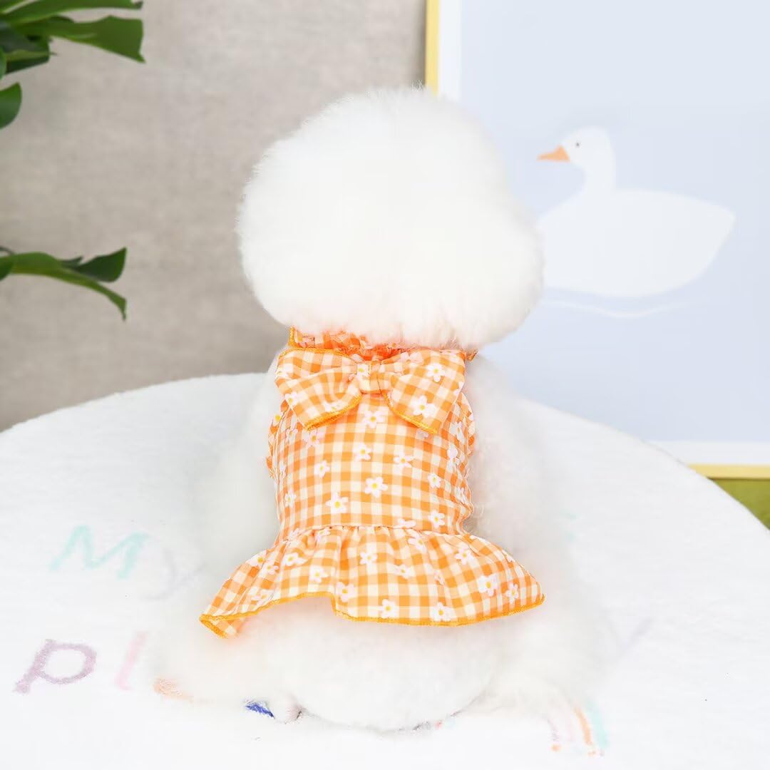 Chihuahua Fancy Dress for Dog Cats Clothes Puppy Dresses for Medium Dogs Wedding Fashion Doggie Winter Dresses XL
