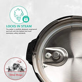 Sealing Ring for 8 Qt Instant Pot Replacement Silicone Gasket Seal for 8 Quart Instapot Pressure Cooker Accessories for Insta Pot IP DUO/LUX/ULTRA/SMART/PRO/VIVA 8QT Seal Ring - 3 Pack
