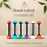 Serenity Nasal Inhaler Aromatherapy Inhaler, Natural Stress Relief Inhaler Essential Oil Inhaler that Calm, Boosts Mood, Reduces Worry - Portable Nose Inhaler Stick-Nasal Inhaler Stick