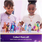 Unicorn Academy, Valentina & Cinder with 2 Accessories & Hair Tool, Dolls & Unicorn Toys for Girls Ages 4 and up