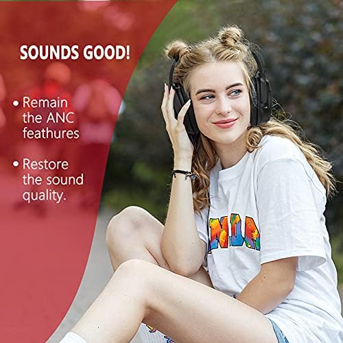 Premium Ear Pad Replacement for Bose Headphones Earpads, Compatible with Bose QuietComfort 35 ii /QC35 /QC25 /QC2 /QC15 /Ae2 /Ae2i /Ae2w /SoundTrue & SoundLink, by Krone Kalpasmos – Classic Black