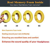 SoloWIT Replacement Ear Pads Cushions for Beats Studio 2 & Studio 3 Wired & Wireless Headphones, Earpads with Soft Protein Leather, Noise Isolation Memory Foam, Added Thickness - Sand